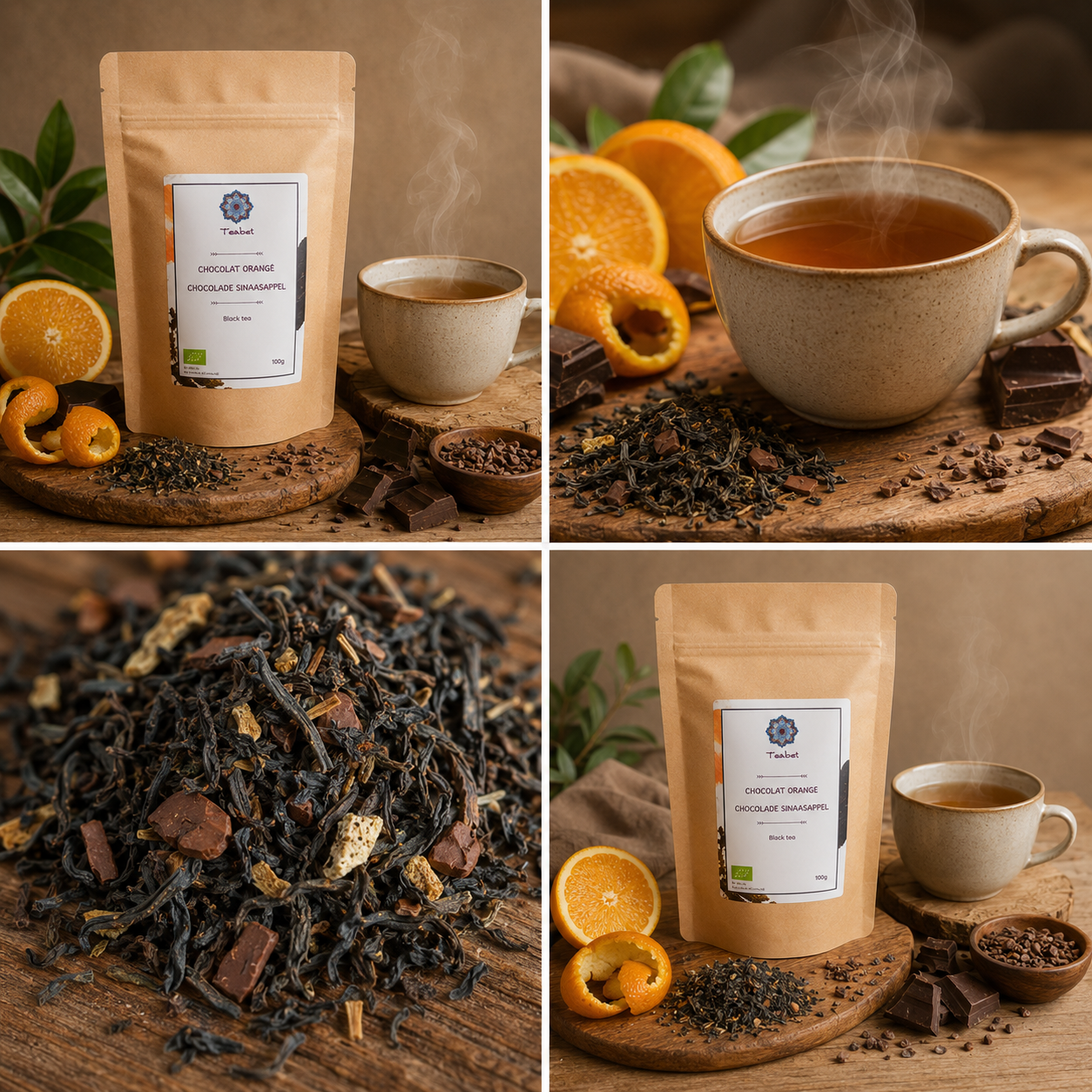 Dark Orange Chocolate Organic 