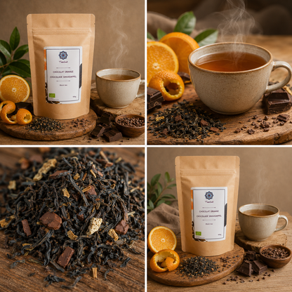 Dark Orange Chocolate Organic 