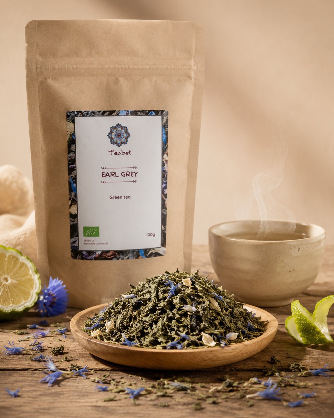 Earl Grey (Green) Organic 