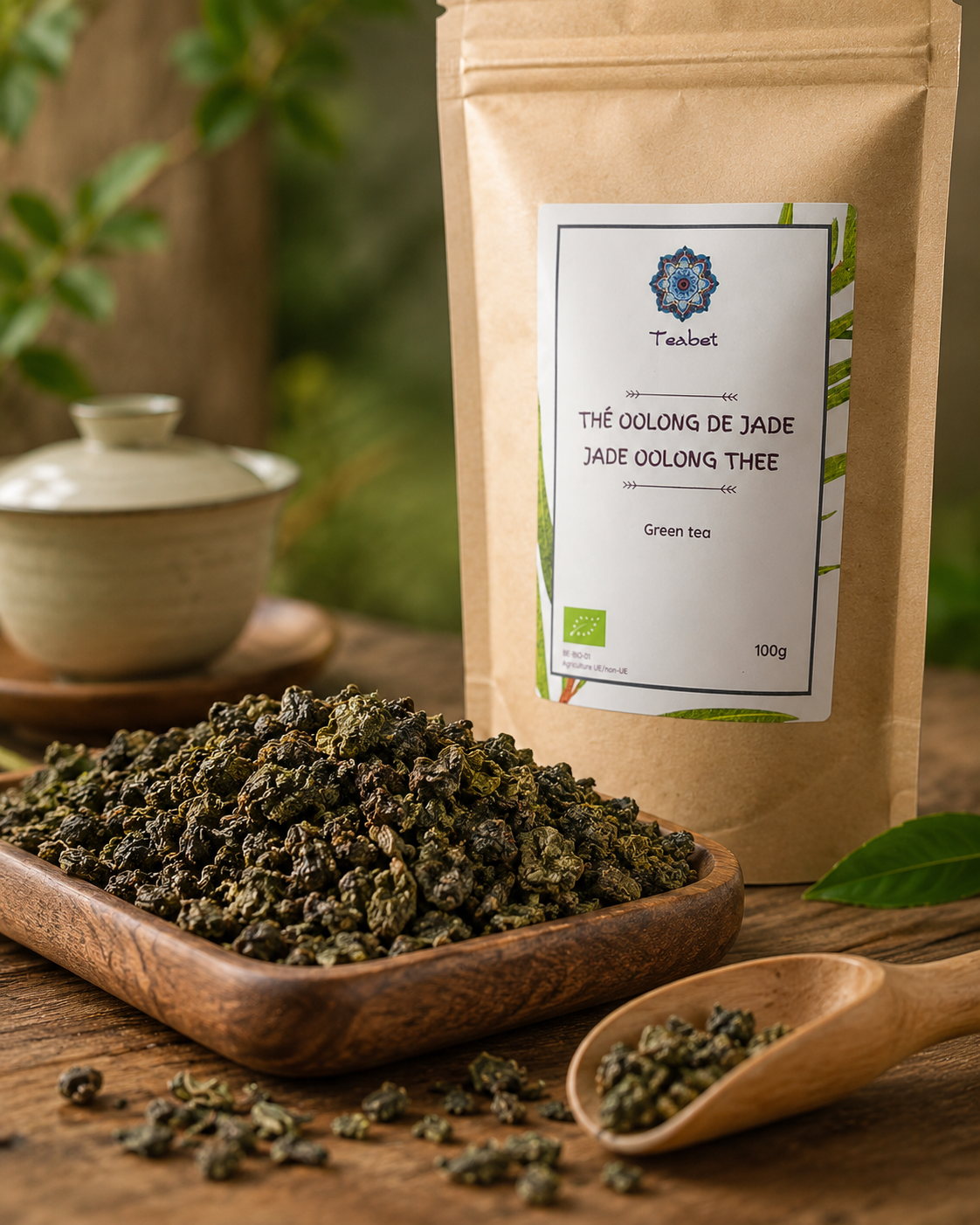 Organic Chinese Jade Oolong Tea