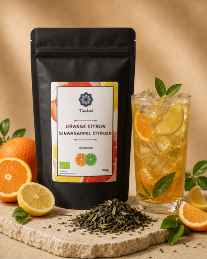 Thé vert Orange - Citron